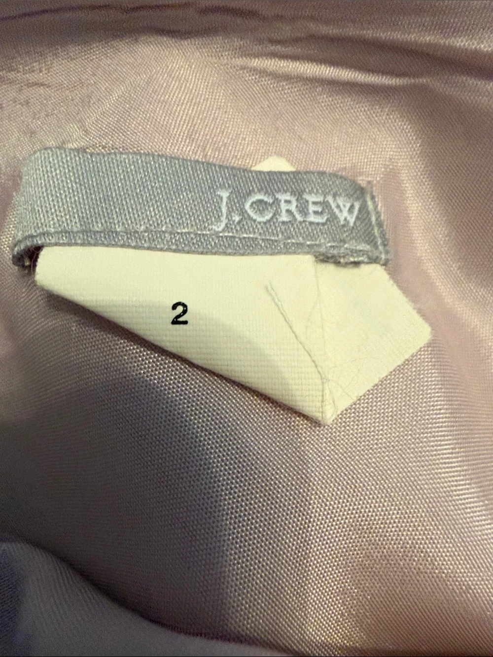 J. Crew Pale Pink Elastic Waist Midi Skirt